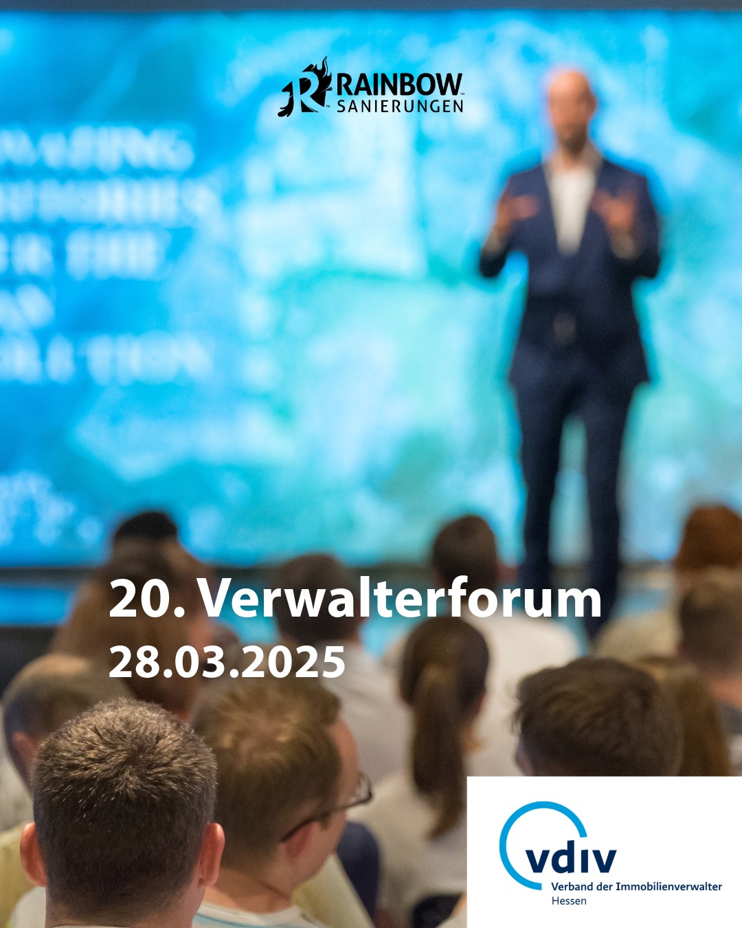 Rainbow Sanierungen beim 20. Verwalterforum des VDIV Hessen