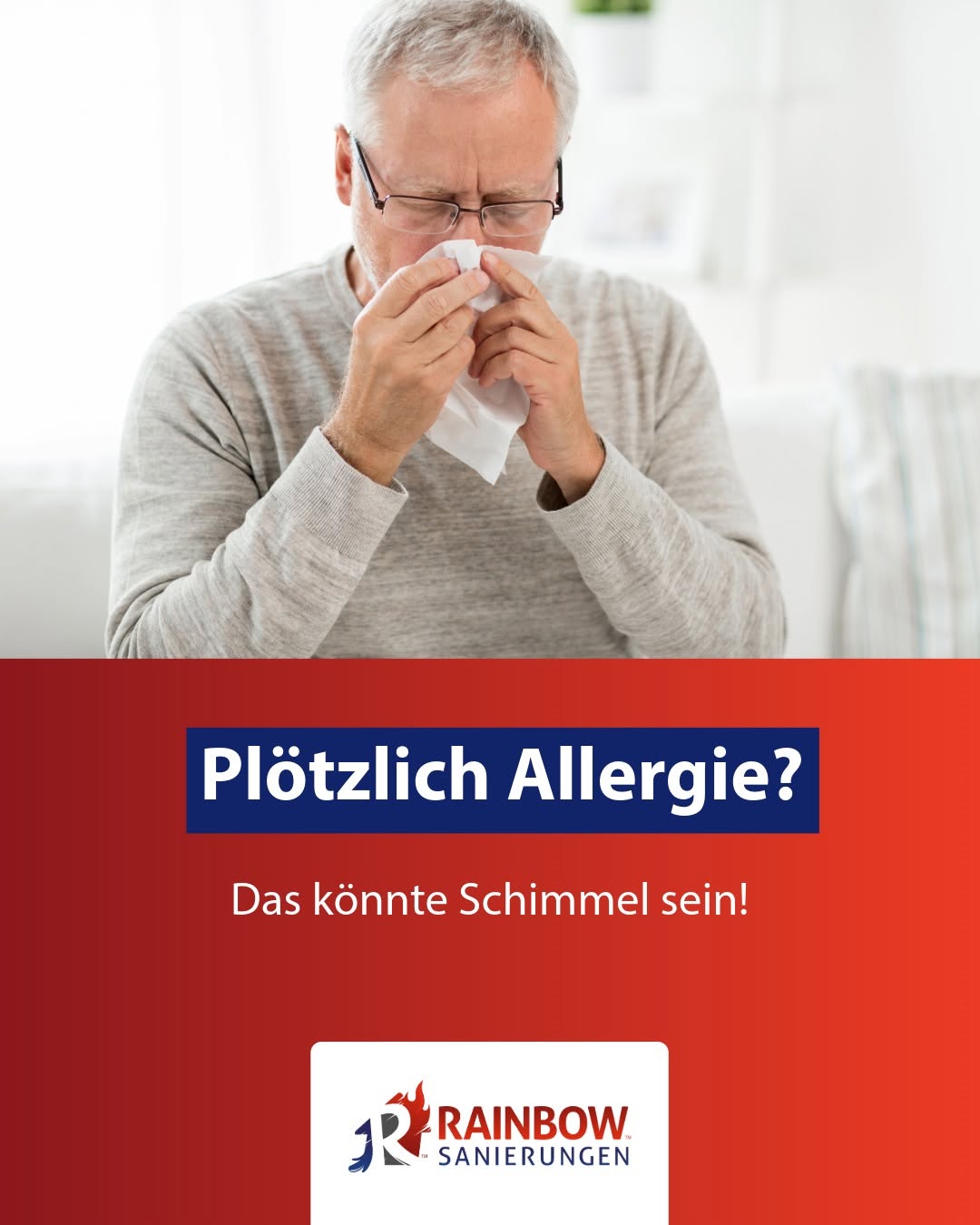 Allergie oder Schimmel? Wenn Beschwerden plötzlich in Innenräumen auftreten
