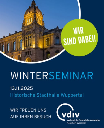 Schadenmanagement trifft Immobilienwirtschaft: Rainbow Sanierungen beim VDIV Winterseminar