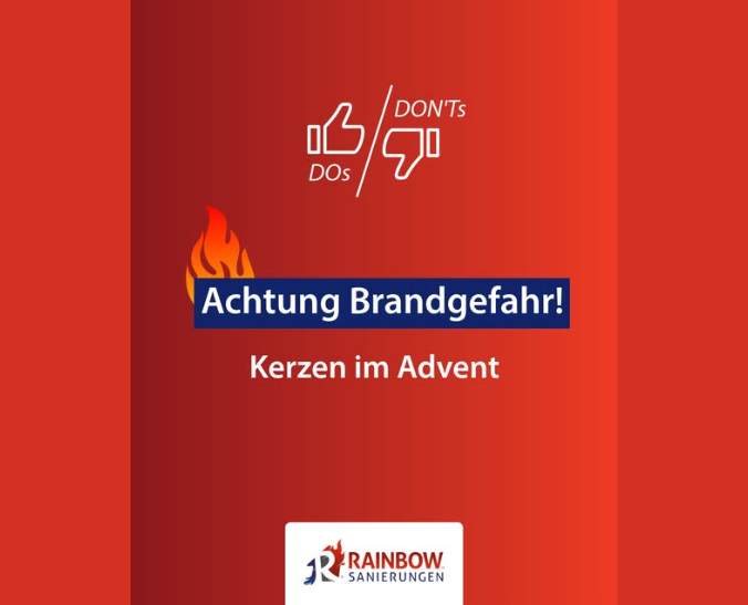 Kerzenschein ohne Brandgefahr: Sicher durch die Adventszeit